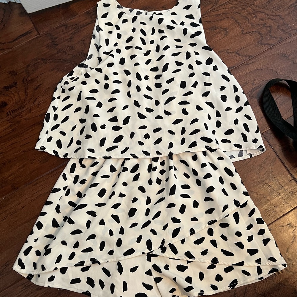 She + Sky Romper size Medium